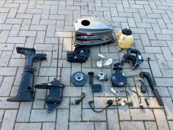 Mariner Mercury 4 en 5 pk 2 takt buitenboordmotor onderdelen, Watersport en Boten, Accessoires en Onderhoud, Gebruikt, Motor en Techniek