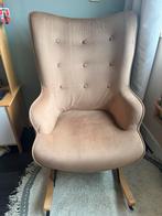 Schommelstoel - Velvet - Perfect voor babykamer, Ophalen, Stof, Zo goed als nieuw, 100 tot 125 cm