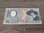 Mooi biljet 10 gulden Staalmeester, 1943, Ophalen of Verzenden, 10 gulden