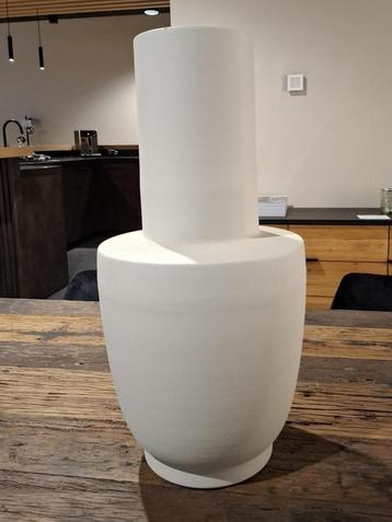 Showroom uitverkoop - Light&living Vaas deco  DATUH crème beschikbaar voor biedingen