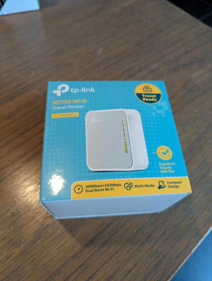 TP-Link AC750 WiFi Router, Computers en Software, Accesspoints, Gebruikt, Ophalen of Verzenden