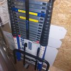 Aldorr Telescoopladder 4,4m met Muurafstandhouder, Ophalen, 2 tot 4 meter