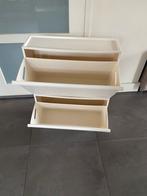 2x Schoenenkast IKEA - wit/beige, Huis en Inrichting, Kasten | Schoenenkasten, Ophalen, Zo goed als nieuw