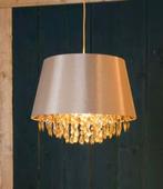 Taupe Hanglamp, Ophalen of Verzenden, Zo goed als nieuw