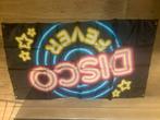 Spandoek ‘Disco Fever’ circa 2m *1m, Diversen, Ophalen of Verzenden, Zo goed als nieuw