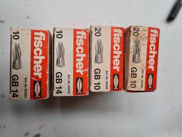 Fischer GB gasbetonplug, Doe-het-zelf en Verbouw, Hang- en Sluitwerk, Nieuw, Overige typen, Overige materialen, Ophalen of Verzenden