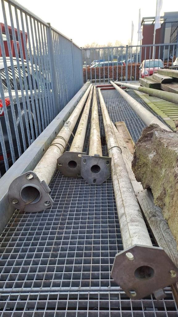 Vlaggenmasten polyester 3x6m 1x7m per stuk, Diversen, Vlaggen en Wimpels, Gebruikt, Ophalen