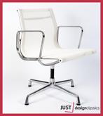 Vitra Eames ea 108 Wit Netweave Gepolijst (voorraad:10), Niet ingevuld, Zo goed als nieuw, Niet ingevuld, Niet ingevuld