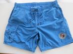 Zwembroek Zwemshort  Blauw Maat 50 100% Polyester, Blauw, Maat 48/50 (M), Ophalen of Verzenden, Zwemshort