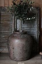 XL vaas / kruik, potterie, grote kruik, Nieuw, Ophalen of Verzenden, Info@jufbrocante.nl, Juf Brocante