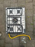 Gas kookplaat 5 pits, Witgoed en Apparatuur, Kookplaten, Ophalen, Gebruikt, Inbouw, Gas