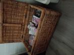 Rieten kist, Huis en Inrichting, Woonaccessoires | Kisten, Ophalen, Minder dan 50 cm, Gebruikt, 50 tot 100 cm