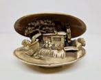Celluloid Anabori Netsuke shelp diorama, Japan 1950., Ophalen of Verzenden