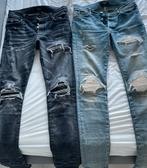 Originele Amiri Spijkerbroeken – 2 Stuks, Kleding | Heren, Blauw, W32 (confectie 46) of kleiner, Ophalen of Verzenden, Zo goed als nieuw