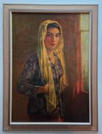 William Halewijn. Portret jonge vrouw. Kunstdruk., Antiek en Kunst, Ophalen of Verzenden