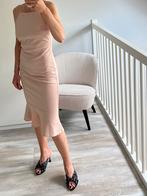 Nude / Beige Cocktail Jurk maat 36, Ophalen, Beige, Zo goed als nieuw, Maat 36 (S)