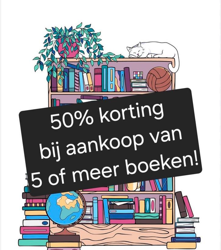 50% korting bij aankoop van 5 of meer boeken!, Boeken, Romans, Zo goed als nieuw, Ophalen of Verzenden