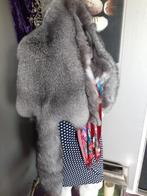 220 cm lange echte CHRISTAL FOX bontvel bontstola bont stola, Ophalen of Verzenden, Nieuw, Maat 46/48 (XL) of groter, Sjaal