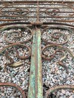 Unieke hoge 19de eeuwse smeedijzeren tuinpoort !!, Tuin en Terras, Tuinhekken en Hekwerk, Ophalen, Gebruikt, IJzer, Sierhekwerk