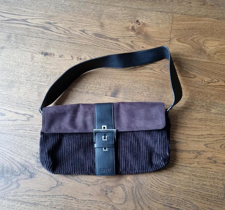 Tas Esprit, Sieraden, Tassen en Uiterlijk, Tassen | Schoudertassen, Zo goed als nieuw, Overige merken, Bruin, Ophalen of Verzenden