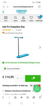 Te koop ZGAN Indo Pro Trampoline Step!!, Hobby en Vrije tijd, Overige Hobby en Vrije tijd, Ophalen of Verzenden, Zo goed als nieuw