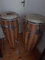 Bongo's 2 stuks doorsnee 31 cm  en 38 cm hoogte ca. 92 cm, Ophalen of Verzenden, Trommel