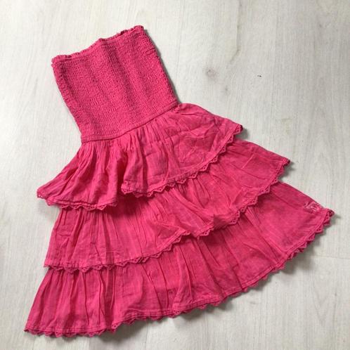 roze strapless ABERCROMBIE KIDS jurk mt S 122-128, Kinderen en Baby's, Kinderkleding | Maat 128, Meisje, Jurk of Rok, Verzenden