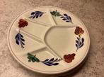 Boerenbont Fondu Borden - Set van 12, Ophalen, Overige typen, Zo goed als nieuw, Aardewerk