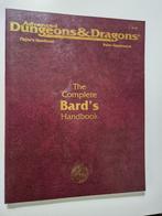The Complete Bard’s Handbook (2127) – AD&D 2e, Ophalen of Verzenden, Zo goed als nieuw, Historisch, Boek of Catalogus