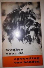 Wenken voor de opvoeding van honden - C.A. Kruis, Ophalen of Verzenden, Gelezen, Honden