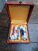 Oude chinese beeldjes in doos., Verzamelen, Ophalen of Verzenden