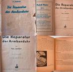 Die reparatur der armbanduhr 1949 horloge boek, Gelezen, Ophalen of Verzenden, Die reparatur der armbanduhr, Catalogus