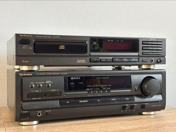 Technics AV-Receiver SA-EX120 + CD-Player SL-P277A beschikbaar voor biedingen