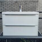 Badkamer wastafel met laden kasten, Minder dan 100 cm, Wasbak of Wastafel, 25 tot 50 cm, 50 tot 100 cm