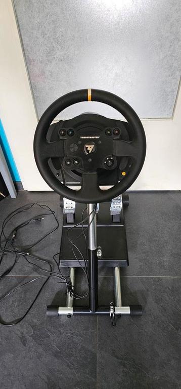 Thrustmaster TX Racing Wheel Leather Edition Zwart beschikbaar voor biedingen