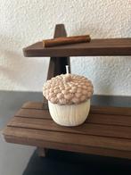 Eikel kaars, Huis en Inrichting, Ophalen of Verzenden, Nieuw, Overige materialen, Minder dan 25 cm