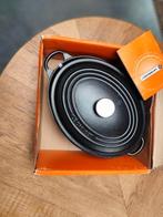 Le Creuset Cocotte Ovale 29, Ophalen of Verzenden, Gietijzer, Koekenpan of Braadpan
