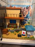 Naruto Leaf Village diorama for IKEA Detolf vitrine, Ophalen of Verzenden, Zo goed als nieuw, Poppenhuis
