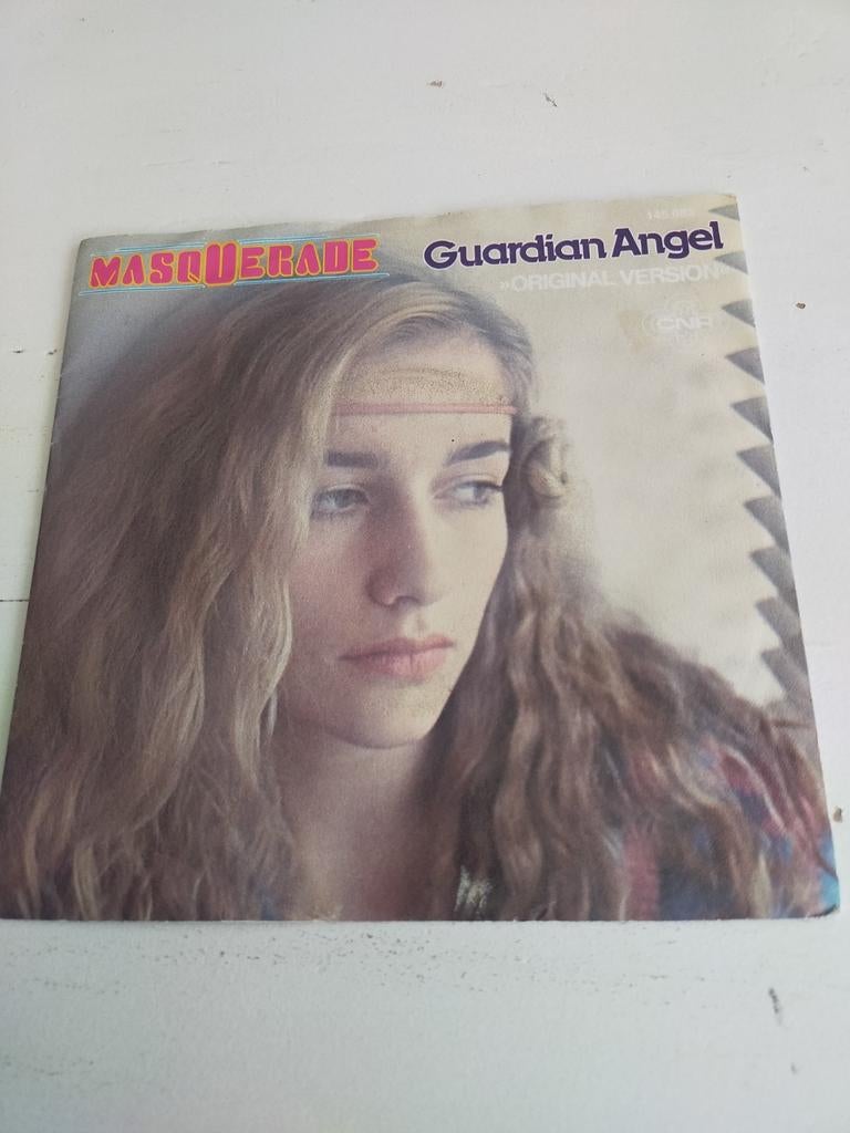 Masquerade , guardian angel, Cd's en Dvd's, Vinyl Singles, Zo goed als nieuw, Pop, Ophalen of Verzenden