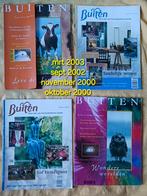 4x tijdschrift Buiten magazine 2x 2000, 1x 2002, 1x 2003, Verzenden, 1980 tot heden, Nederland, Tijdschrift