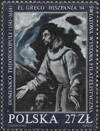 Polen 1984 mi.2912 religie  SCHILDERIJ nom. 27 Zl  postfris, Verzenden, Polen, Postfris