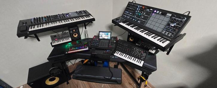 Complete thuis studio te koop, Muziek en Instrumenten, Midi-apparatuur, Zo goed als nieuw, Ophalen