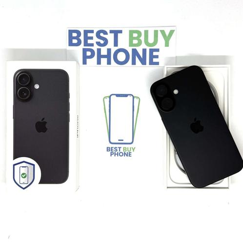 iPhone 16 128GB zwart /zeer net /99% batt /garantie, Telecommunicatie, Mobiele telefoons | Apple iPhone, 256 GB, Zonder abonnement