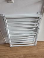 2 witte traphekjes - gebruikt, Kinderen en Baby's, Traphekjes, Ophalen, Gebruikt, Klemhekje, Metaal of IJzer