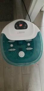 Qumax voetenbad elektronisch verwarmend met massage., Ophalen of Verzenden, Zo goed als nieuw