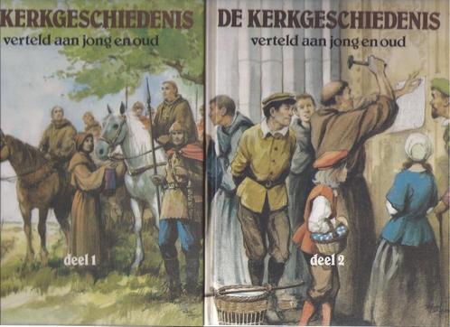 DE KERKGESCHIEDENIS   2 delen  oh. Vreugdenhil 9789033103803, Boeken, Godsdienst en Theologie, Zo goed als nieuw, Christendom | Protestants