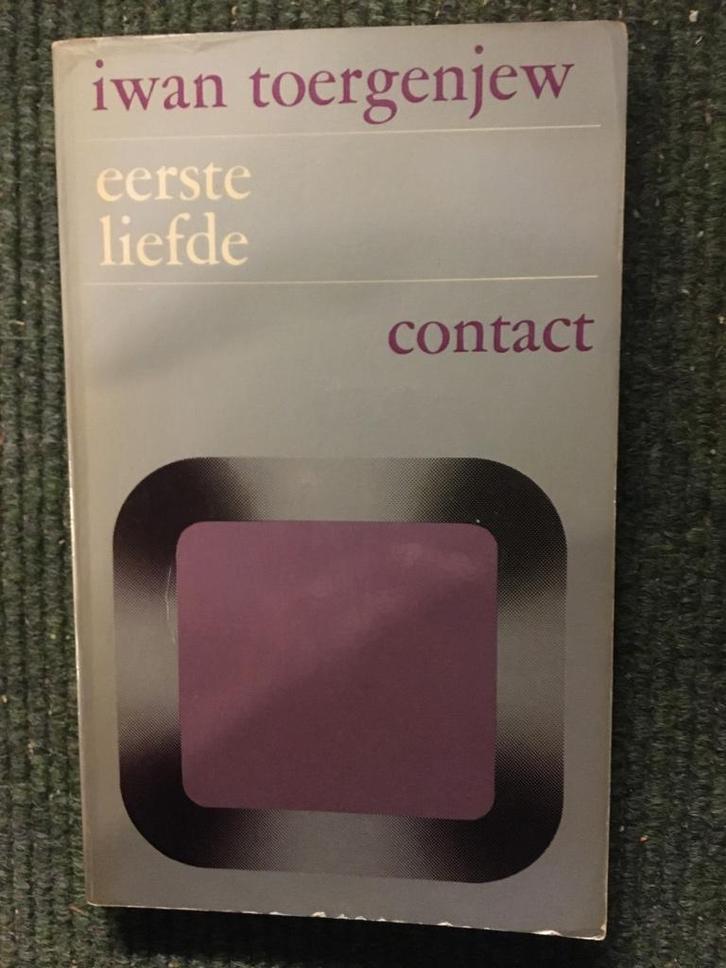 Eerste Liefde; door Ivan Toergenjew #Rusland, Boeken, Literatuur, Gelezen, Europa overig, Ophalen of Verzenden