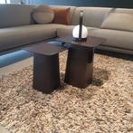 Vitra Wooden Side Table donker eiken (SET VAN 2), Nieuw, Overige materialen, Minder dan 45 cm, Rechthoekig