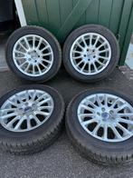 Set Michelin Winterbanden (incl velgen) – 205/55 R16, Auto-onderdelen, Banden en Velgen, Ophalen, Gebruikt, 16 inch, Banden en Velgen