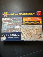 Jan van Haasteren 2x1000, Hobby en Vrije tijd, Ophalen, 500 t/m 1500 stukjes, Zo goed als nieuw, Legpuzzel